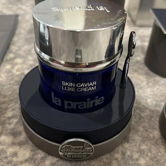 LA PRAIRIE BUNDLE ALL EMPTY EXCEPT TUBE OF SKIN CAVIAR ESSENCE LOTION - Picture 2 of 11